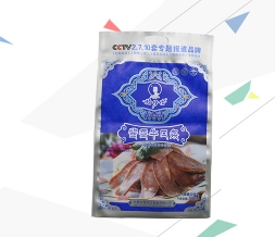 上海风干牛肉外包装镀铝彩袋