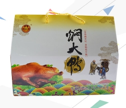 上海斜肩式焖大鸭手提礼盒
