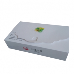 上海新款高档黑糖包装白卡礼盒