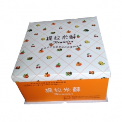 绍兴提拉米苏蛋糕盒高端定制